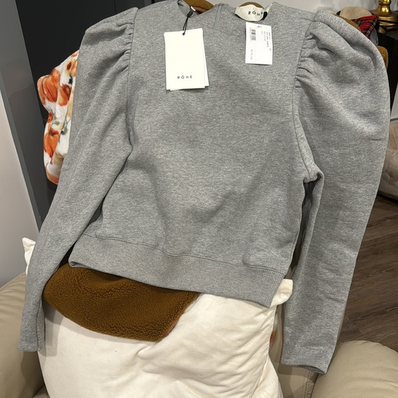 Róhe Ava Puff Sleeve Top - Picture 10 of 12